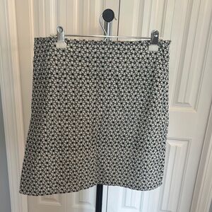 Elegant Black and White Skirt